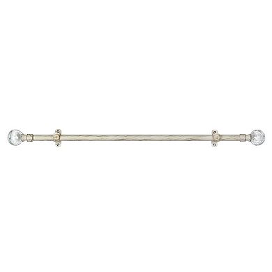 Metallo Ilana Adjustable Curtain Rod