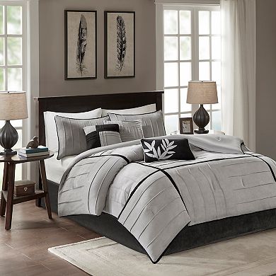 Madison Park Meyers 7-pc. Pintuck Comforter Set