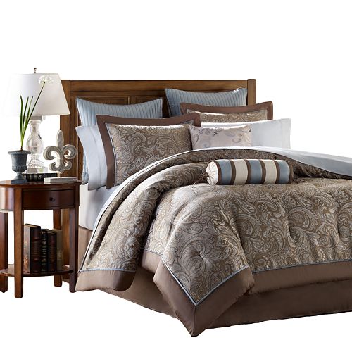 Madison Park Whitman 12-pc. Paisley Bed Set