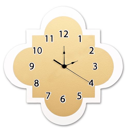 Trend Lab Quatrefoil Wall Clock