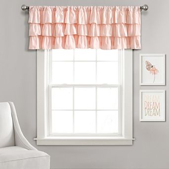 Lush Decor Belle Ruffled Window Valance - 84'' x 18''