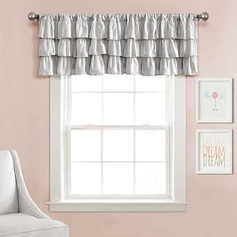 Lush Decor Belle Ruffled Window Valance - 84'' x 18''