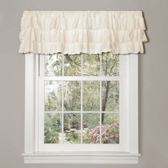 Lush Decor Belle Ruffled Window Valance - 84'' x 18''