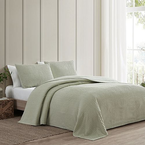Channel Chenille Bedspread