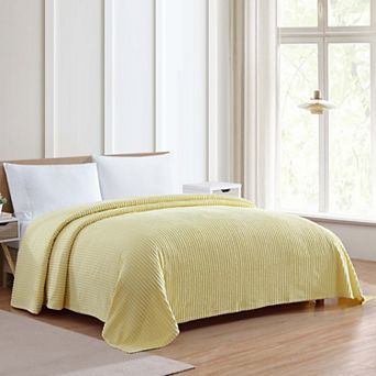 Beatrice Home Fashions Channel Chenille Bedspread or Sham