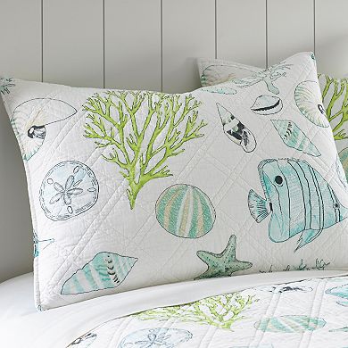 Biscayne Reversible Quilt Set