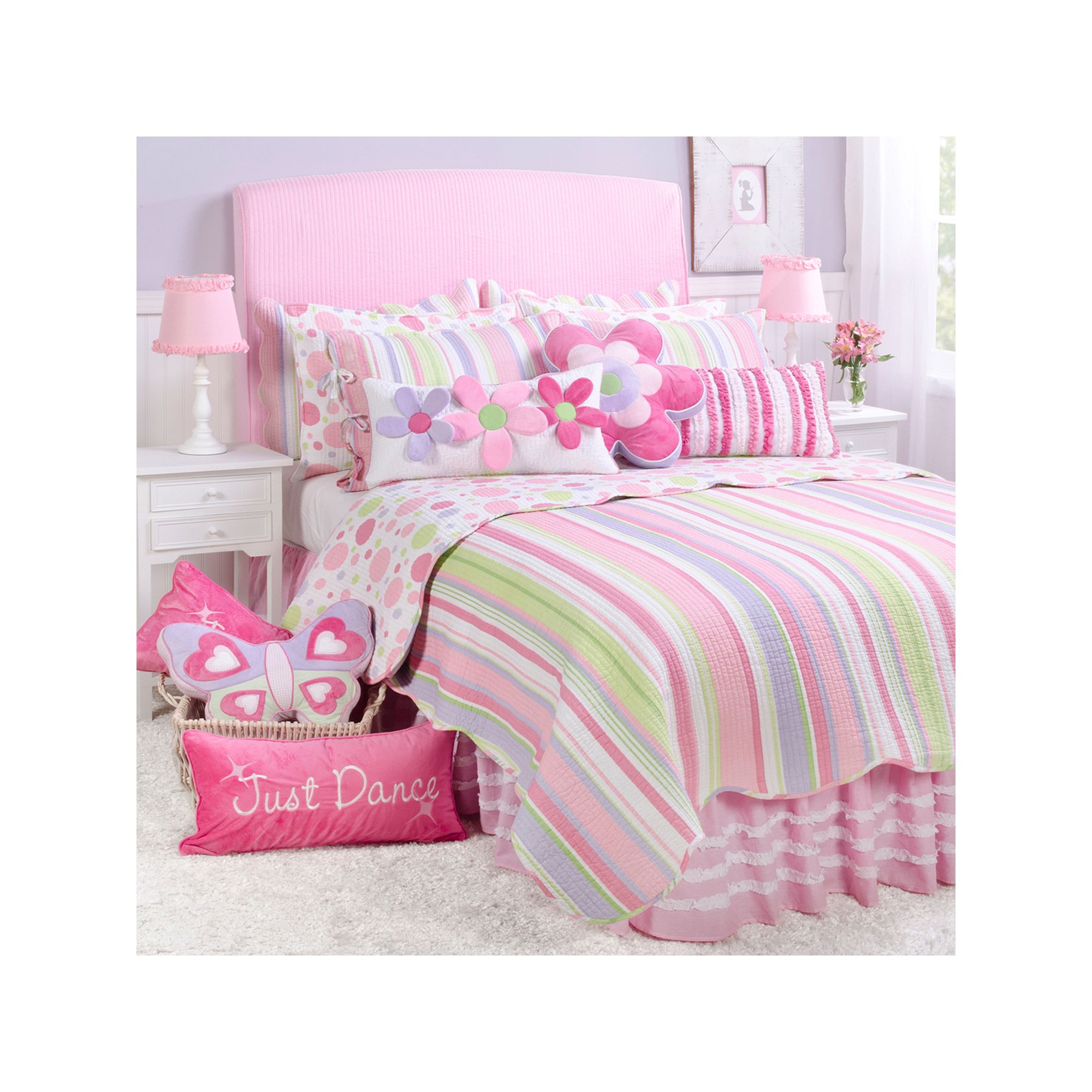 Levtex Home Merrill Reversible Quilt Set, Pink