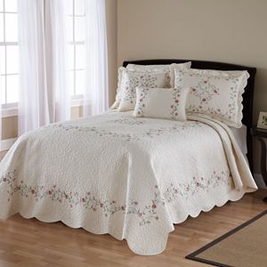 Amber Quilted Bedspread