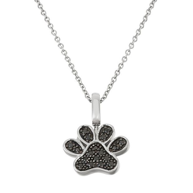 Paw print 2025 necklace kohls