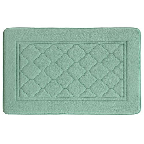 Bacova Florence Antimicrobial Memory Foam Bath Rug 20 X 32