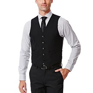 Men's Haggar® Slim-Fit Black Suit Vest
