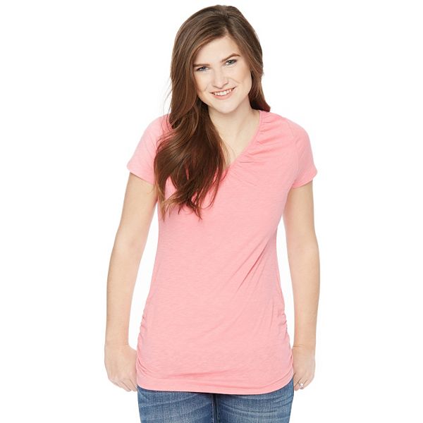 Maternity Oh Baby By Motherhood Pull Down Nursing Tee