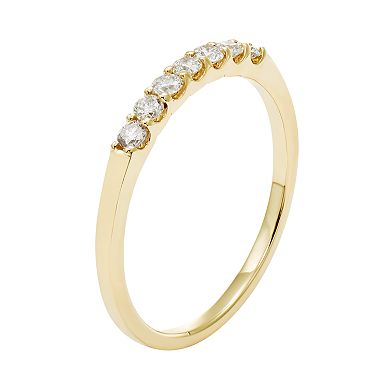 IGL Certified Diamond Wedding Ring in 14k Gold (1/4 Carat T.W.)