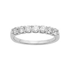 IGL Certified Diamond Wedding Ring in 14k Gold (3\/4 Carat T.W.) by