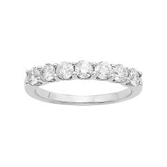 IGL Certified Diamond Wedding Ring in 14k Gold (1 Carat T.W.) by