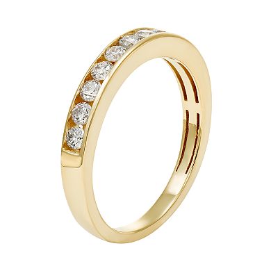 IGL Certified Diamond Wedding Ring in 14k Gold (1/2 Carat T.W.)