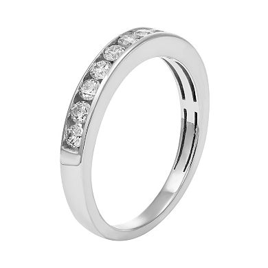 IGL Certified Diamond Wedding Ring in 14k Gold (1/2 Carat T.W.)