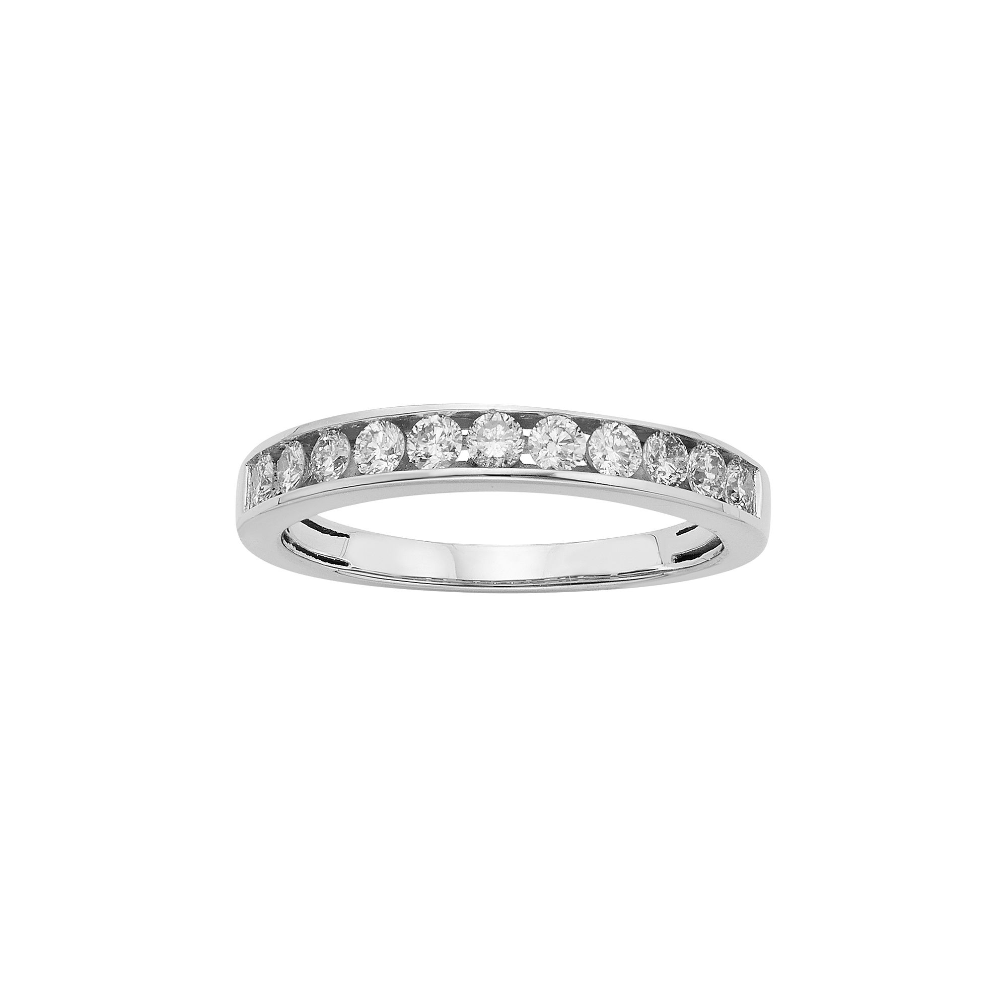 The Regal Collection IGL Certified Diamond Wedding Ring in 14k Gold (1/2 Ca
