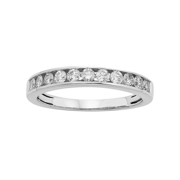 The Regal Collection IGL Certified Diamond Wedding Ring in 14k Gold (1/ ...