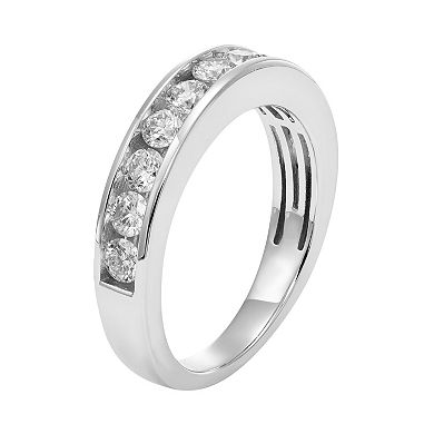IGL Certified Diamond Wedding Ring in 14k Gold (1 Carat T.W.)