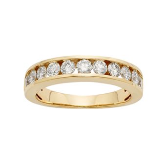 The Regal Collection IGL Certified Diamond Wedding Ring in 14k Gold (1 Carat T.W.)
