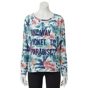 Juniors' SO® Graphic Print Sweatshirt