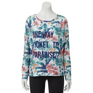 Juniors' SO® Graphic Print Sweatshirt