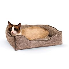 K&H Clean Flow Pet Bowl with Reservoir - Medium - Beige