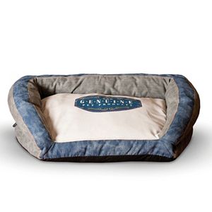 K&H Pet Genuine Logo Medium Bolster Couch Pet Bed