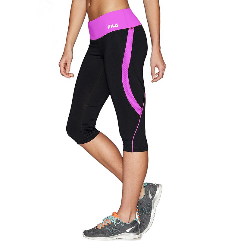 Women's FILA SPORT® Verve Workout Skimmer Capri Leggings | DealTrend