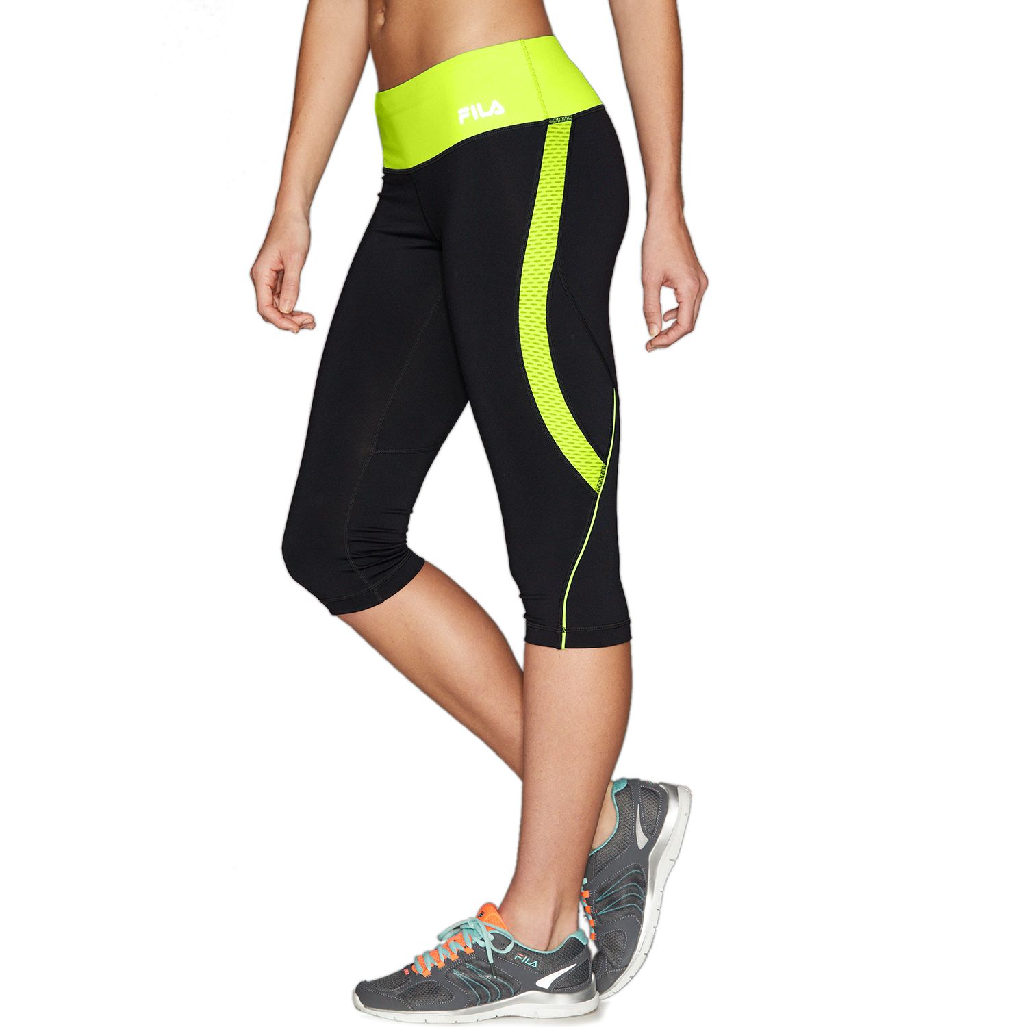 fila workout capris