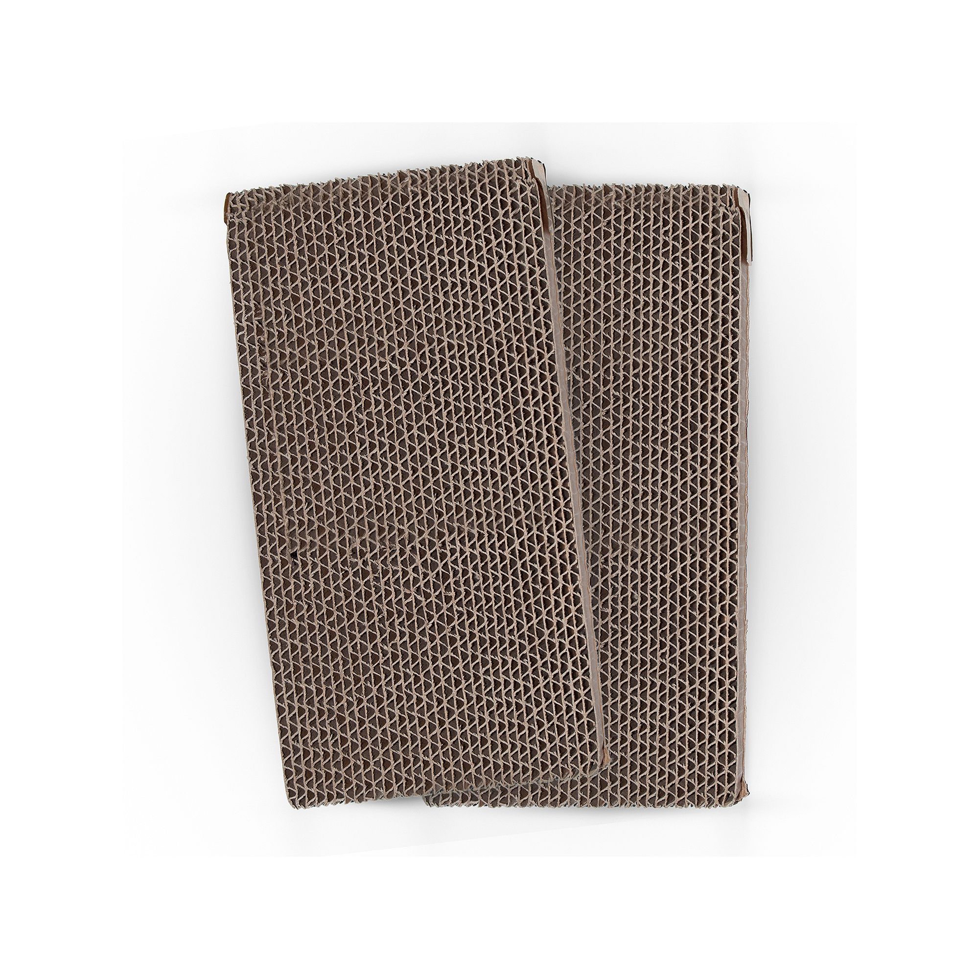 K&H Pet 2-piece EZ Mount Cat Scratcher Refill Set, Brown