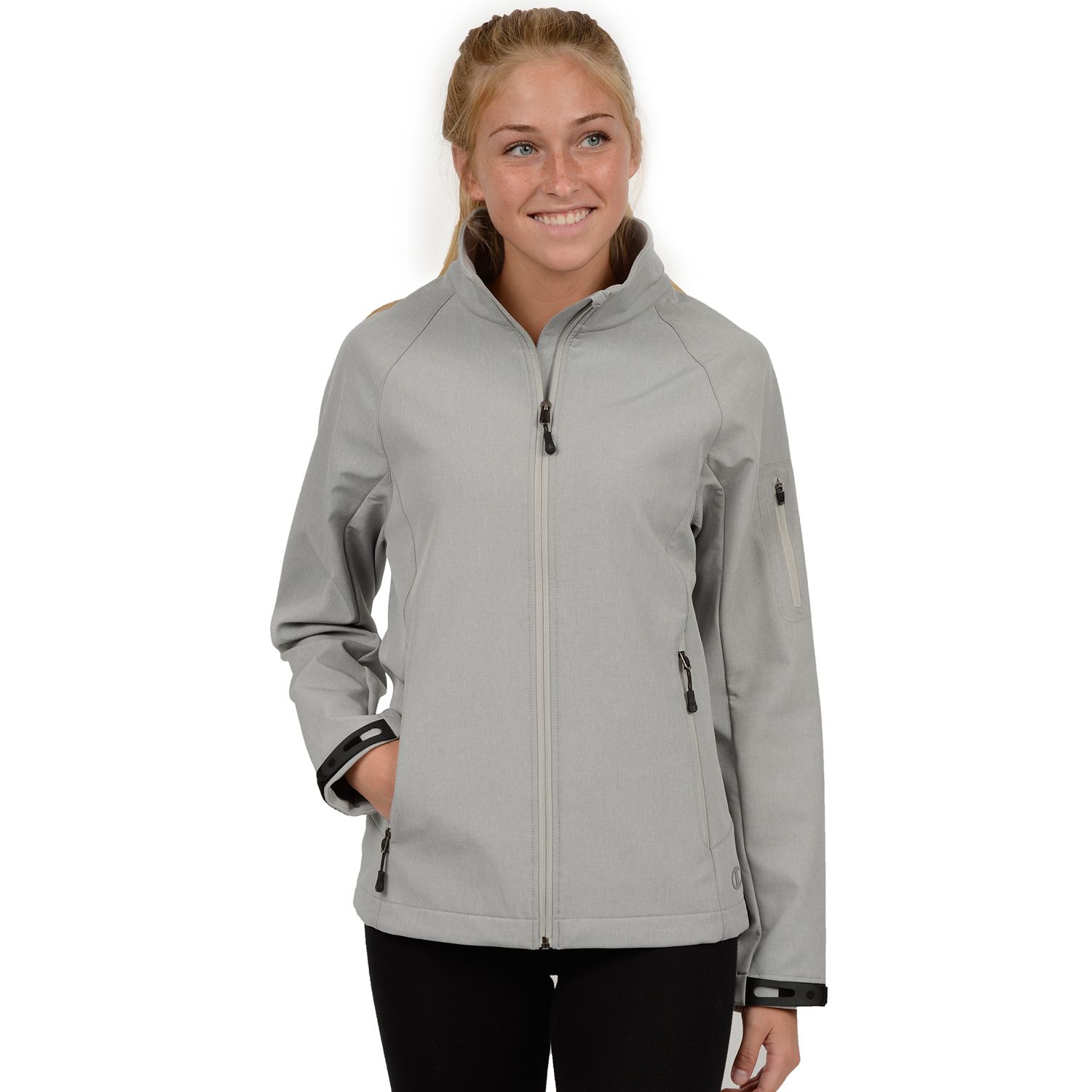 women's champion hooded soft shell jacket