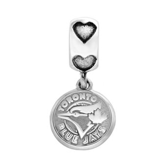 LogoArt Toronto Blue Jays Sterling Silver Team Logo Charm