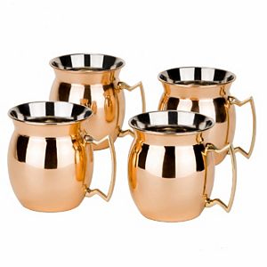 Old Dutch Flared 4-pc. Copper Moscow Mule Mug Set