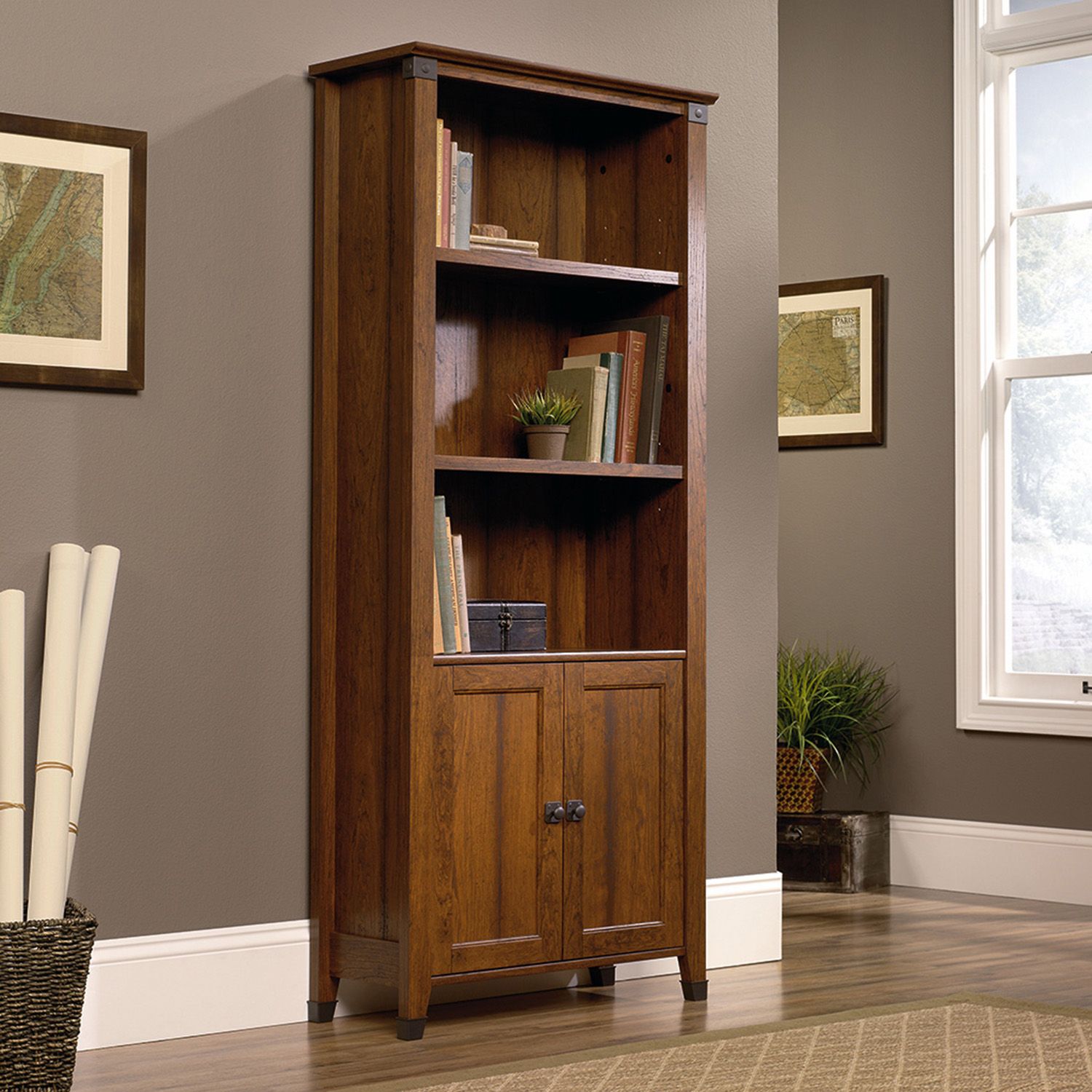 carson 3 shelf bookcase