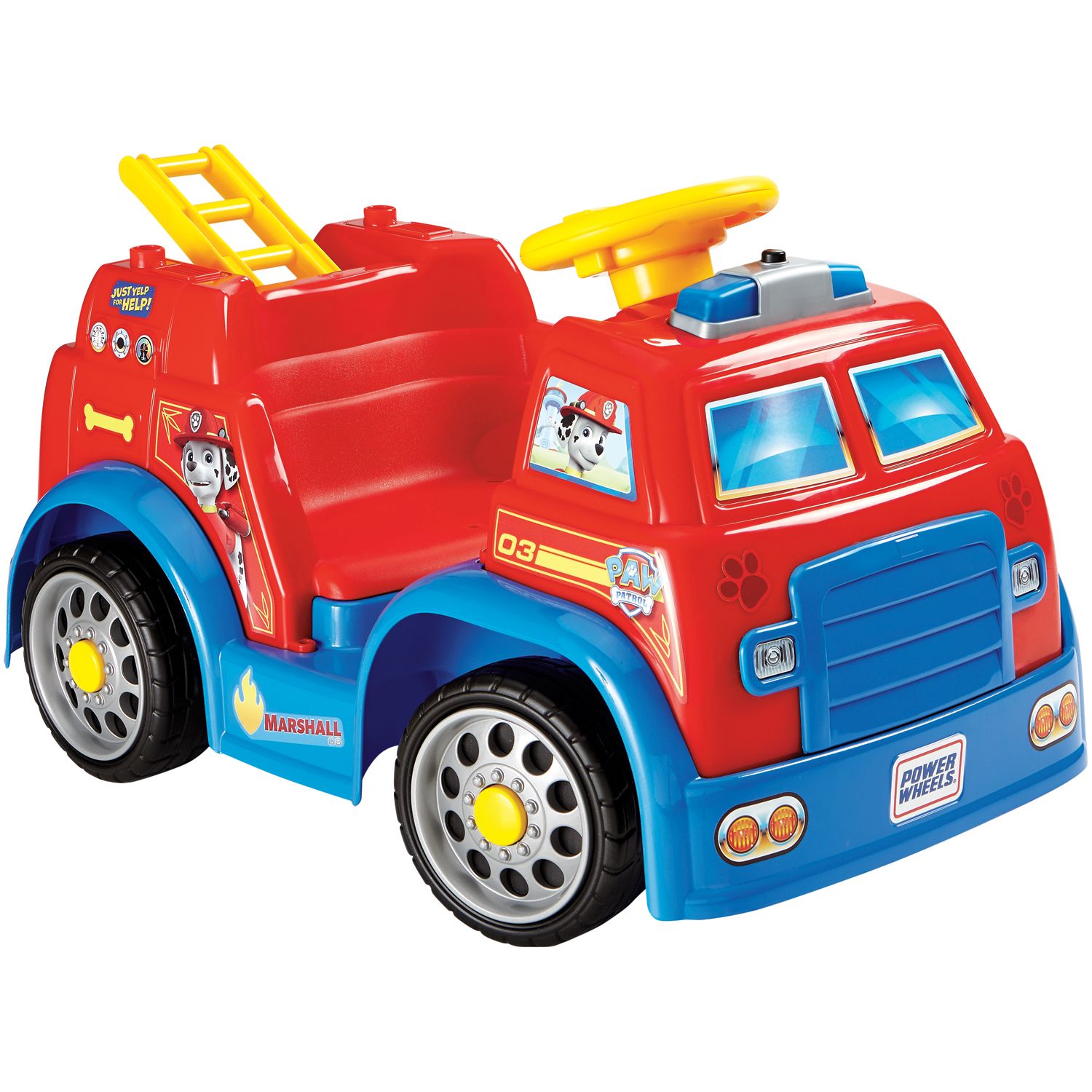 fire truck ride on toy fisher price