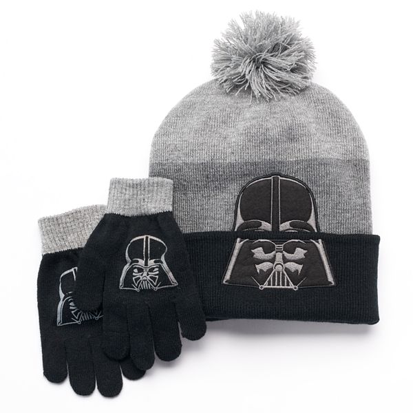 Boys Star Wars Darth Vader Hat Gloves Set - awesome star wars hats roblox