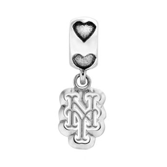 LogoArt New York Mets Sterling Silver Team Logo Charm