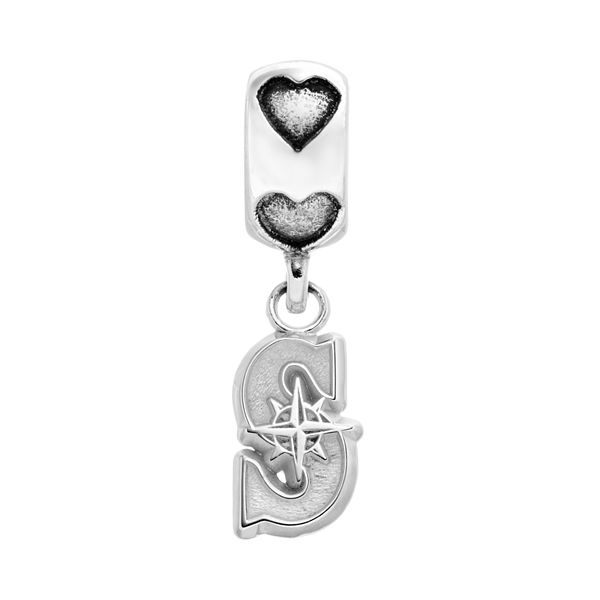 LogoArt Seattle Mariners Sterling Silver Team Logo Charm