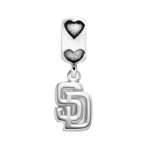 LogoArt Houston Astros Sterling Silver Team Logo Charm