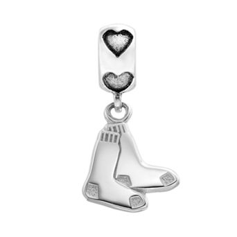 LogoArt Boston Red Sox Sterling Silver Team Logo Charm