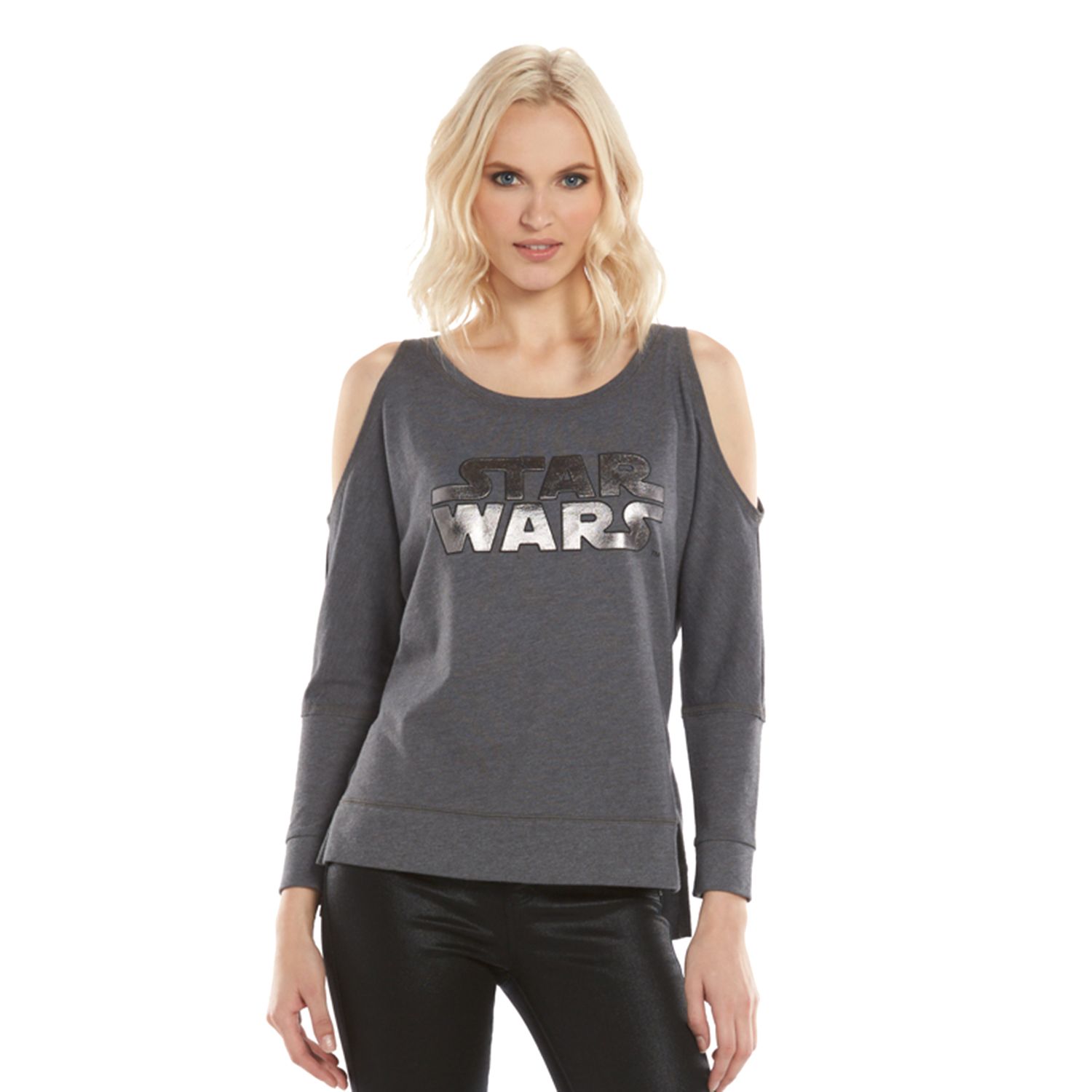 women's cold shoulder sweatshirts