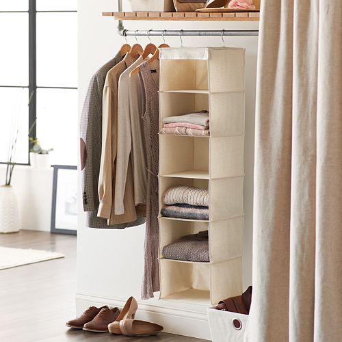 SONOMA Goods for Life® Hanging Linen Sweater Shelf