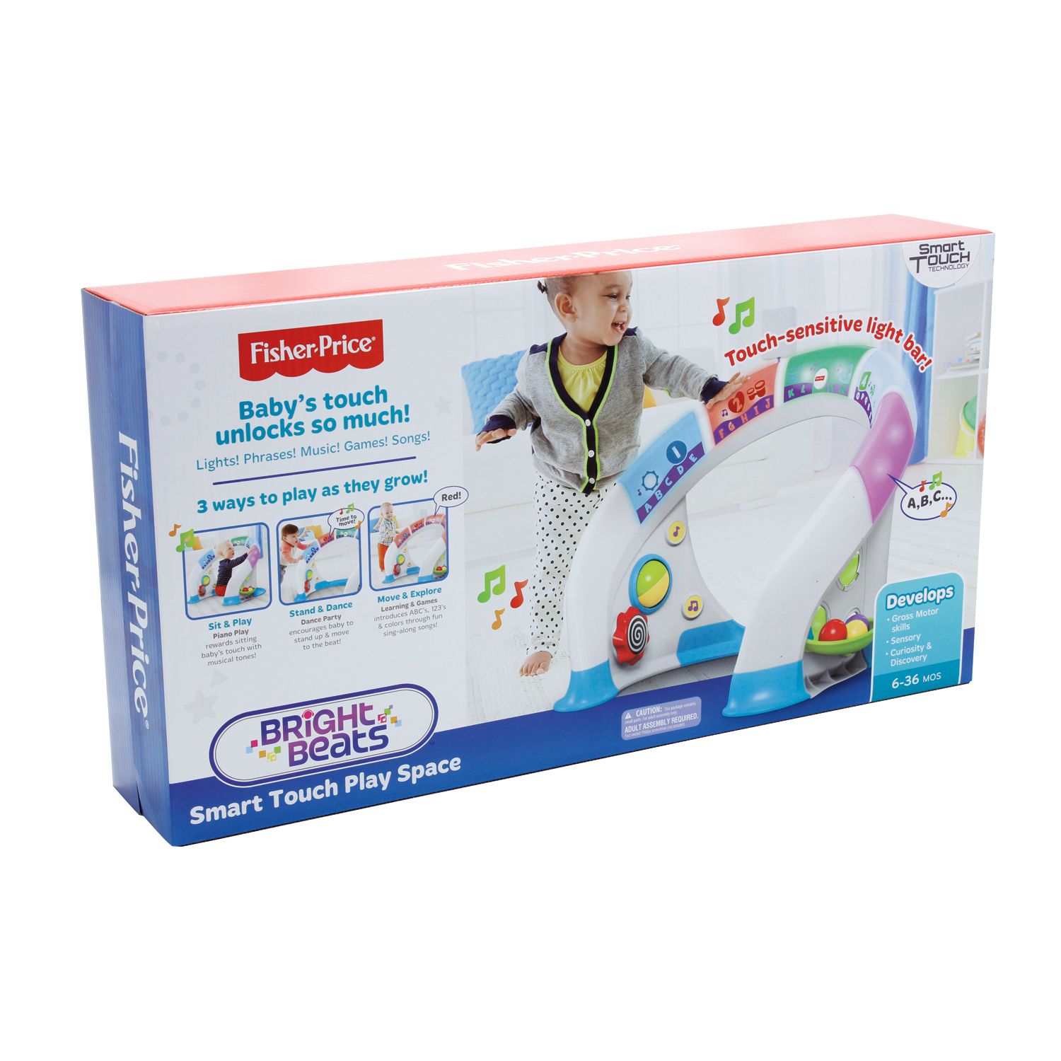 fisher price beats smart touch play space
