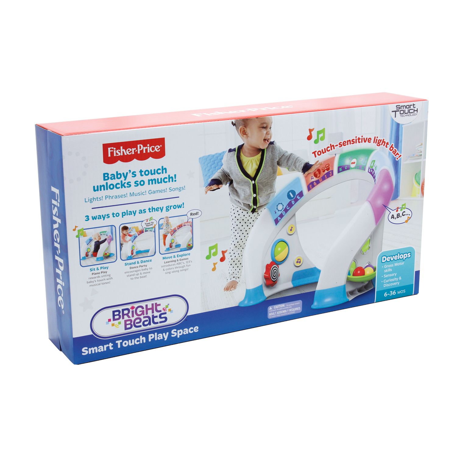 fisher price touch smart play space