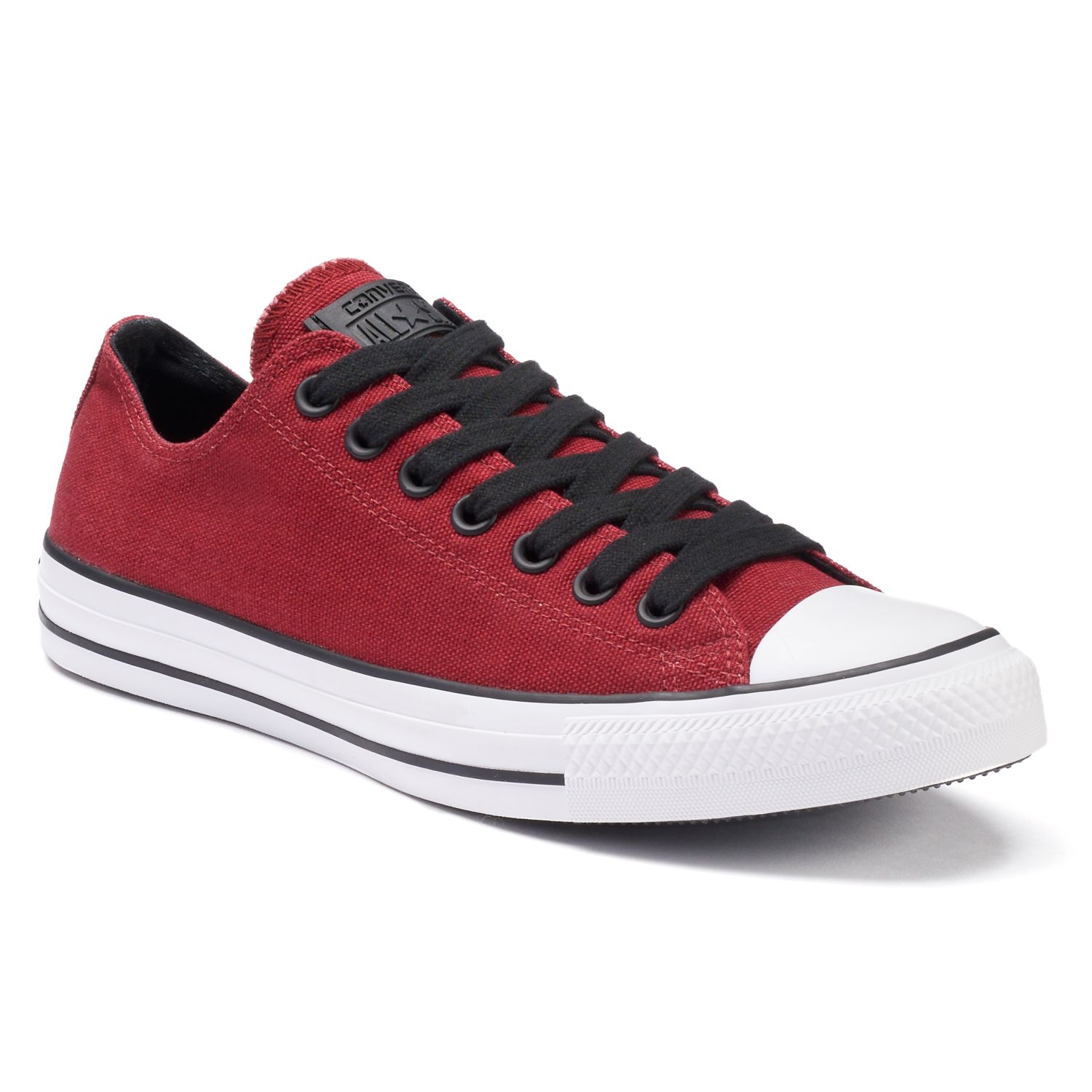 brick red converse