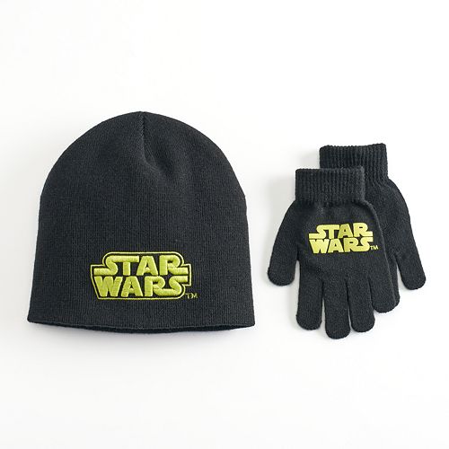 Star Wars Hat Gloves Set Boys 8 20