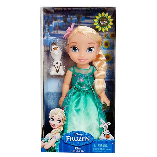 Disney S Frozen Fever Toddler Elsa Doll