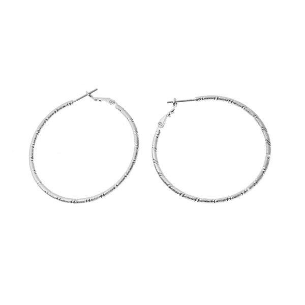 Sonoma Goods For Life™ Diamond-Cut Hoop Earrings